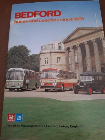 brochure Bedford Bus and Coaches 1931 - 1979 beschikbaar voor biedingen
