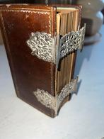 Antieke Bijbel 1839 met Zilveren Beslag, Antiek en Kunst, Antiek | Boeken en Bijbels, Ophalen of Verzenden