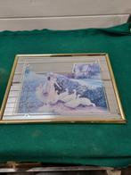 -	Spiegel met ganzen meisje, Ophalen of Verzenden, 'T Olde Gre-j, Info@toldegrej.nl, Endepoelstraat 20f Didam