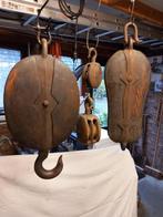 katrollen zeilboot, Ophalen, Gebruikt