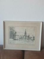 Litho 1941 breda spanjaardsgat kraanstraat toren piet vetter, Antiek en Kunst, Ophalen