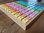 Tafels leren hout rekenspel, Ophalen, Zo goed als nieuw