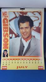 Vintage kalender 1997 Mel Gibson, Hollywood Celebrities. 4A3, Verzamelen, Film en Tv, Gebruikt, Ophalen of Verzenden