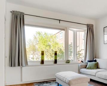 Gordijnen IKEA VIDRAG Grijs 180x140 incl roedel beschikbaar voor biedingen