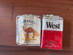 2 Vintage pakjes sigaretten, Ophalen of Verzenden, Gebruikt, Tabaksdoos of Verpakking