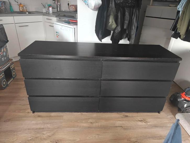Malm ikea kast 6 Laden's gratis, Huis en Inrichting, Kasten | Ladekasten, Minder dan 100 cm, 150 tot 200 cm, 25 tot 50 cm, 5 laden of meer