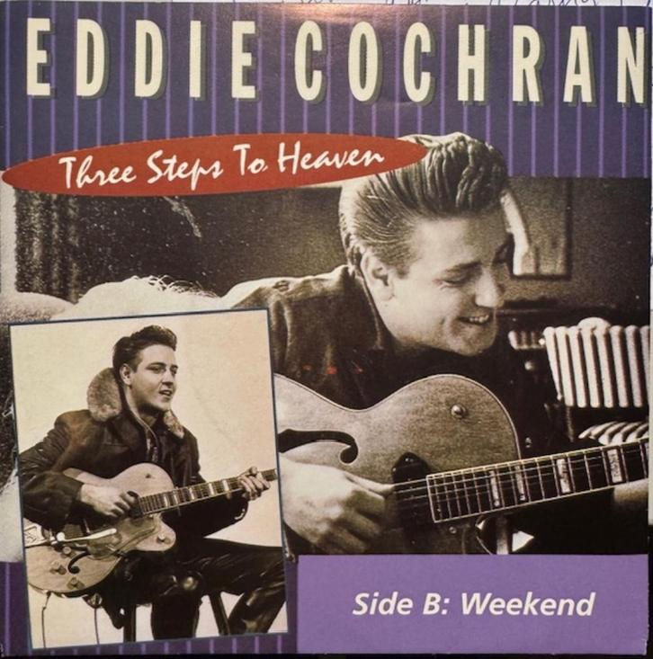 Eddie Cochran - Three steps to Heaven, Cd's en Dvd's, Vinyl Singles, Zo goed als nieuw, Single, Pop, 7 inch, Ophalen