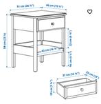 Tyssedal nachtkasje, Huis en Inrichting, Ophalen, Gebruikt, Hout