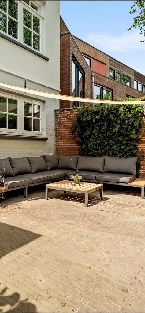 Luxe Loungeset La Vida, Tuin en Terras, Tuinsets en Loungesets, Zo goed als nieuw, Loungeset, Aluminium, 8 zitplaatsen, Bank, Ophalen