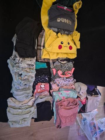 Meisjes kleding pakket maat 110/116 beschikbaar voor biedingen