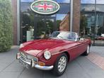 MG B 1.8 Roadster (bj 1973), Auto's, Oldtimers, Achterwielaandrijving, Zwart, Cabriolet, Bedrijf