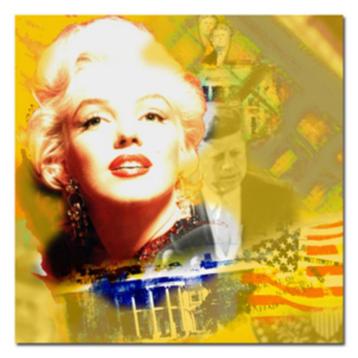 Oke Walberg - Monroe affair - 80 x 80 cm beschikbaar voor biedingen