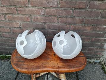 Keramiek aardewerk set organische vorm Halloween mooi uniek  beschikbaar voor biedingen