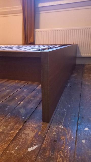 Bruin ikea bed 160x200 - afbeelding 3