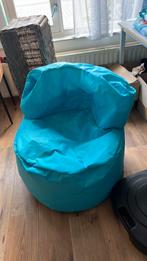 Te koop nieuwe blauwe zitzak, Huis en Inrichting, Ophalen of Verzenden, Zo goed als nieuw, Blauw