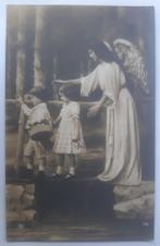 oude ansichtkaart thema - Engel met 2 kinderen (SV 109) -, Verzamelen, Ansichtkaarten | Themakaarten, Ongelopen, Kinderen, Voor 1920