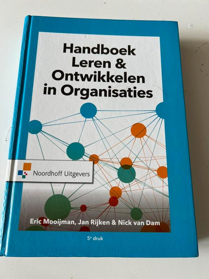 Jan Rijken - Handboek Leren & Ontwikkelen in organisaties, Boeken, Wetenschap, Zo goed als nieuw, Ophalen of Verzenden