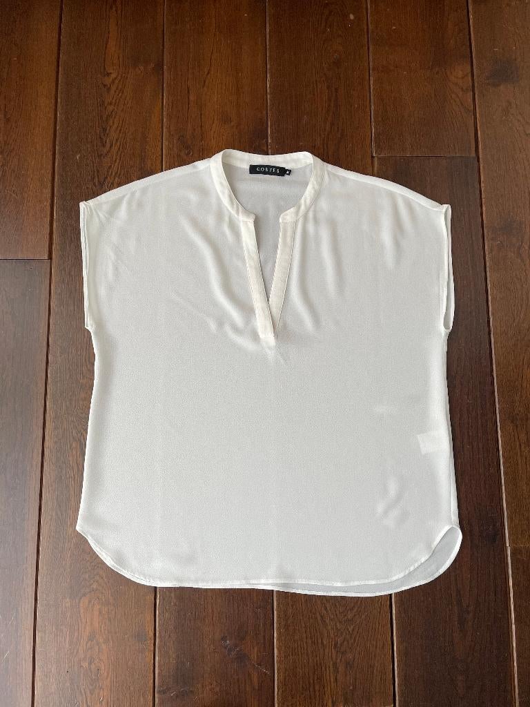 ** Costes top, maat M **, Maat 38/40 (M), Verzenden, Wit, Zo goed als nieuw