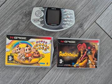 Nokia N-Gage + 2 Games - Retro Gaming! beschikbaar voor biedingen