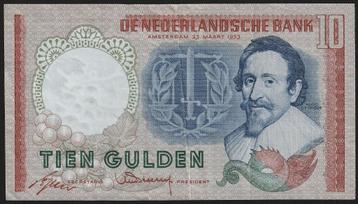 10 GLD 1953 (H de groot) DJN 073573 mooie conditie beschikbaar voor biedingen