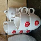Douwe Egberts kopjes/mokjes nieuw, Nieuw, Ophalen of Verzenden, Overige stijlen, Kop(pen) en/of Schotel(s)