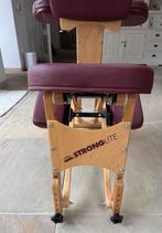 Massagestoel Stronglite bijna nieuw; inclusief draagtas., Sport en Fitness, Ophalen, Zo goed als nieuw, Massagestoel of Kussen