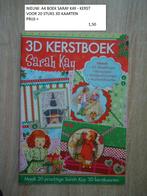 0,50: Saray Kay 3d kerstboek a4 ( alleen verzenden, Ophalen, Nieuw, Kerst, Knipvel