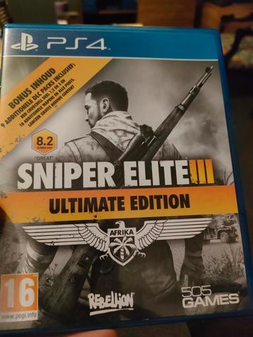 Sniper Elite III - Ultimate Edition beschikbaar voor biedingen
