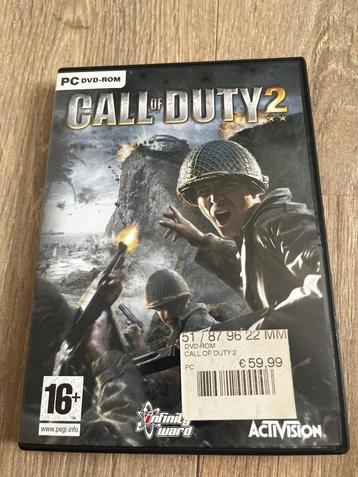 PC game Call of Duty 2  beschikbaar voor biedingen