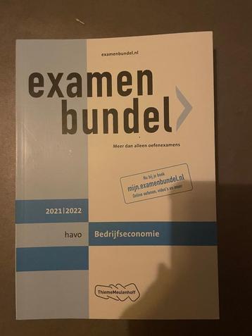 Examenbundel Bedrijfseconomie 2021/2022 beschikbaar voor biedingen