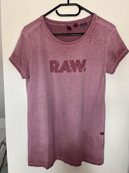 Nieuwe oudroze t shirt van G-Star RAW, Kleding | Dames, T-shirts, Nieuw, Maat 34 (XS) of kleiner, Roze, Korte mouw, Ophalen of Verzenden