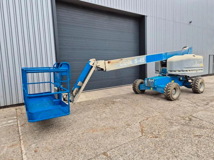 Genie S45 Telescoophoogwerker (bj 2008), Zakelijke goederen, Machines en Bouw | Liften, Steigers en Ladders