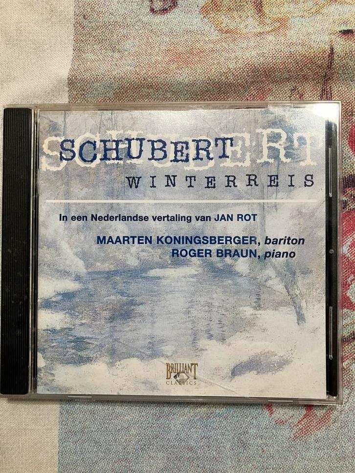 Franz Schubert   Winterreis, Cd's en Dvd's, Cd's | Klassiek, Zo goed als nieuw, Ophalen of Verzenden