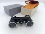 Originele vintage Opera Glass/Theater Kijker, boxes, leder, Audio, Tv en Foto, Optische apparatuur | Verrekijkers, Ophalen of Verzenden