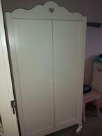 Roomwitte kledingkast in zeer goede staat, Huis en Inrichting, Kasten | Kledingkasten, Ophalen, Overige materialen, Met deur(en)