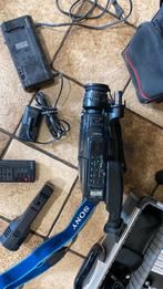 Videocamera Sony met statief voor hobbyist, Audio, Tv en Foto, Videocamera's Analoog, Ophalen of Verzenden, VHS of SVHS, Camera
