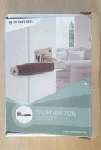 Nieuwe Ton deurklink palissander/nikkel, Doe-het-zelf en Verbouw, Ophalen of Verzenden, Nieuw, Overige materialen, Klink of Kruk