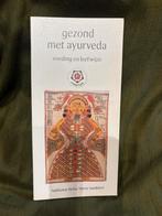 Gezond met Ayurveda – Anil Kumar Mehta / Harrie Sandhövel, Ophalen of Verzenden, Zo goed als nieuw, Spiritualiteit algemeen, Overige typen