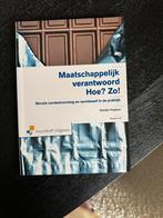 Sander Hupkes - Maatschappelijk verantwoord. Hoe? Zo!, Ophalen of Verzenden, Nieuw, Sander Hupkes