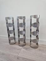 2 stuks IKEA GRUNDTAL Wijnrek, 5 tot 15 flessen, Ophalen of Verzenden, Zo goed als nieuw, Metaal