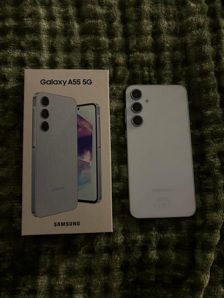 Samsung Galaxy A55 5G, Telecommunicatie, Mobiele telefoons | Samsung, Zo goed als nieuw, Overige modellen, 8 GB, Zonder abonnement