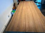 Houten boomstamblad tafel, Gebruikt, 200 cm of meer, Vijf personen of meer, Overige vormen