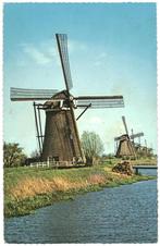 910577	Molen	Kinderdijk	Gelopen met Postzegel, Verzamelen, Ansichtkaarten | Nederland, 1940 tot 1960, Gelopen, Zuid-Holland, Ophalen of Verzenden