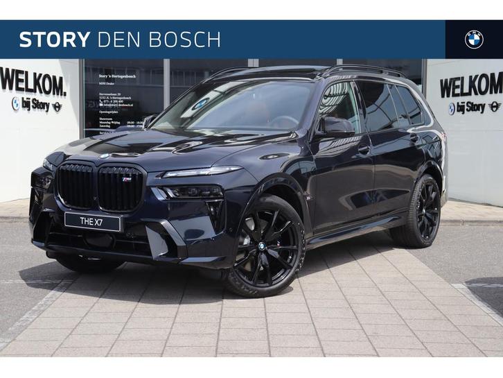 BMW X7 M60i xDrive High Executive Automaat / Panoramadak Sky, Auto's, BMW, Bedrijf, Te koop, X7, 4x4, Alarm, Keyless entry, Lederen bekleding