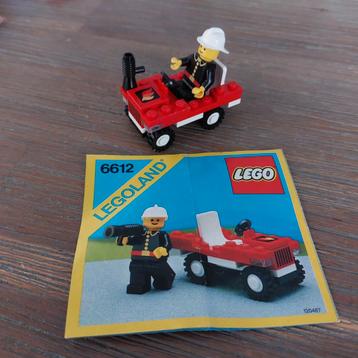 LEGO 6612 Brandweer Quad - Vintage Legoland! beschikbaar voor biedingen