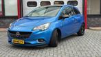 Opel Corsa 1.4-16V Cosmo Sport, luxe en Sportieve uitv!, Voorwielaandrijving, Gebruikt, Blauw, Handgeschakeld