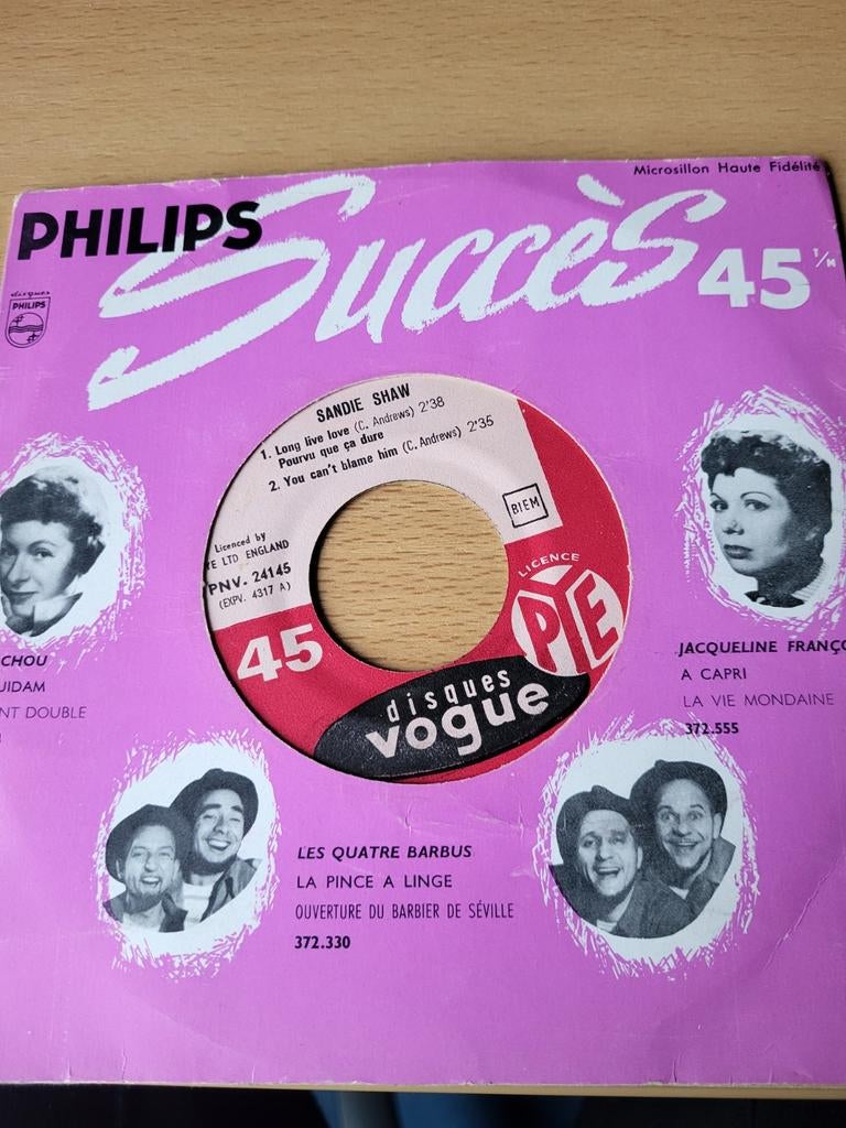 Sandie Shaw - Philips Succes 45 - Vinyl Single, Cd's en Dvd's, Vinyl Singles, Ophalen of Verzenden