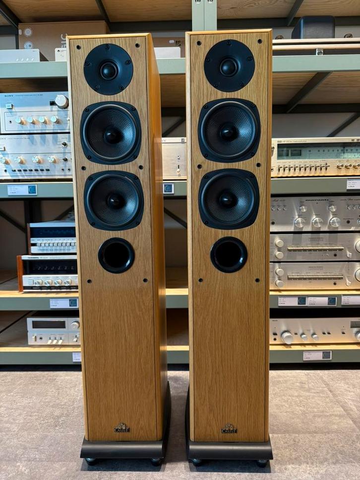 Castle Richmond classic 7i, AANBIEDING!, Audio, Tv en Foto, Luidsprekers, Zo goed als nieuw, Front, Rear of Stereo speakers, Overige merken