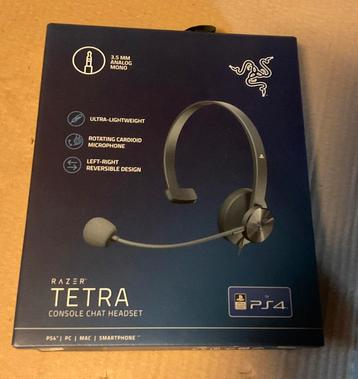 Razor tetra console chat headset koptelefoon nieuw headset beschikbaar voor biedingen