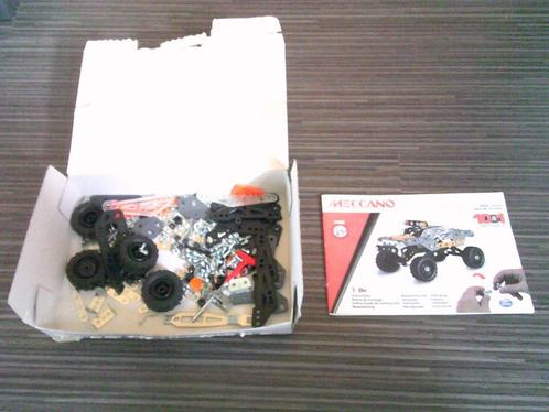 Meccano racetruck/10in1 17203, Kinderen en Baby's, Speelgoed | Educatief en Creatief, Gebruikt, Bouwen, Ontdekken, Ophalen of Verzenden
